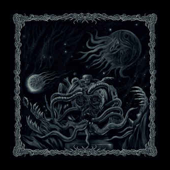 COSMIC VOID RITUAL Grotesque Infections Of Planetary Divide (BLUE TRANSLUCENT / BLACK SPLATTER)) [VINYL 12"]
